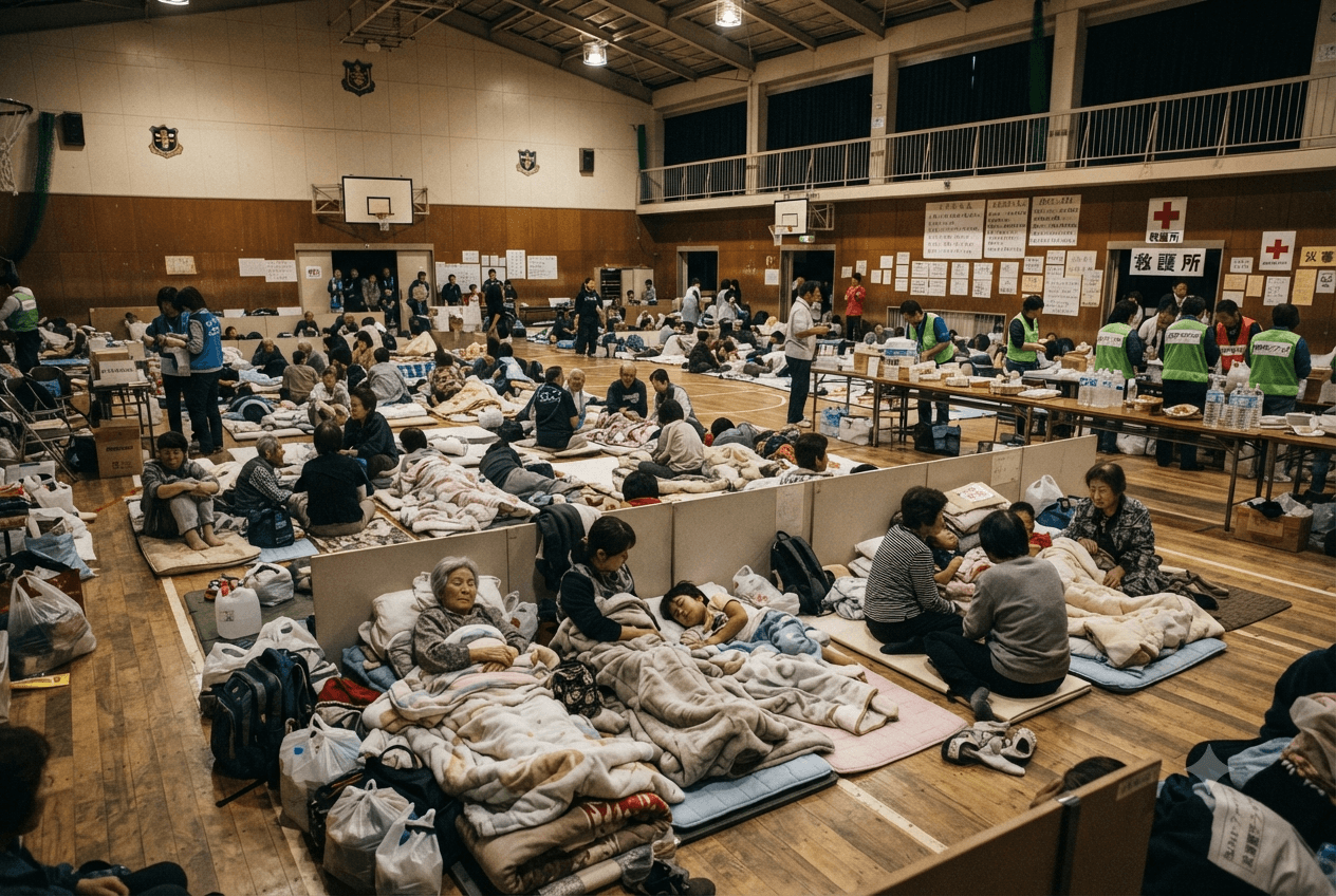 Heatwave Deepens Misery: Japan Shelters Struggle As Thousands Of Quake Evacuees Face Extreme Temperatures Heatwave Deepens Misery: Japan Shelters Struggle As Thousands Of Quake Evacuees Face Extreme Temperatures
