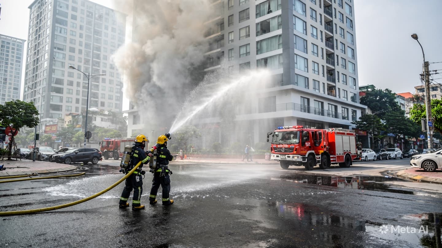 Deadly Fire In Hanoi: Two Killed In Residential Apartment Complex Blaze During Morning Hours Deadly Fire In Hanoi: Two Killed In Residential Apartment Complex Blaze During Morning Hours