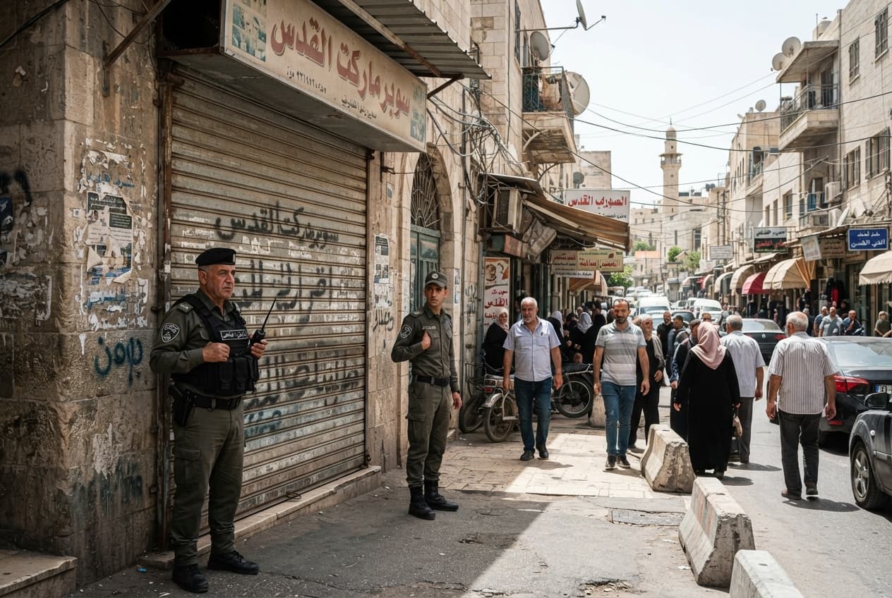 Tulkarm Market Security Investigation: Fatal Stabbing Erupts From Commercial Dispute in West Bank Tulkarm Market Security Investigation: Fatal Stabbing Erupts From Commercial Dispute in West Bank