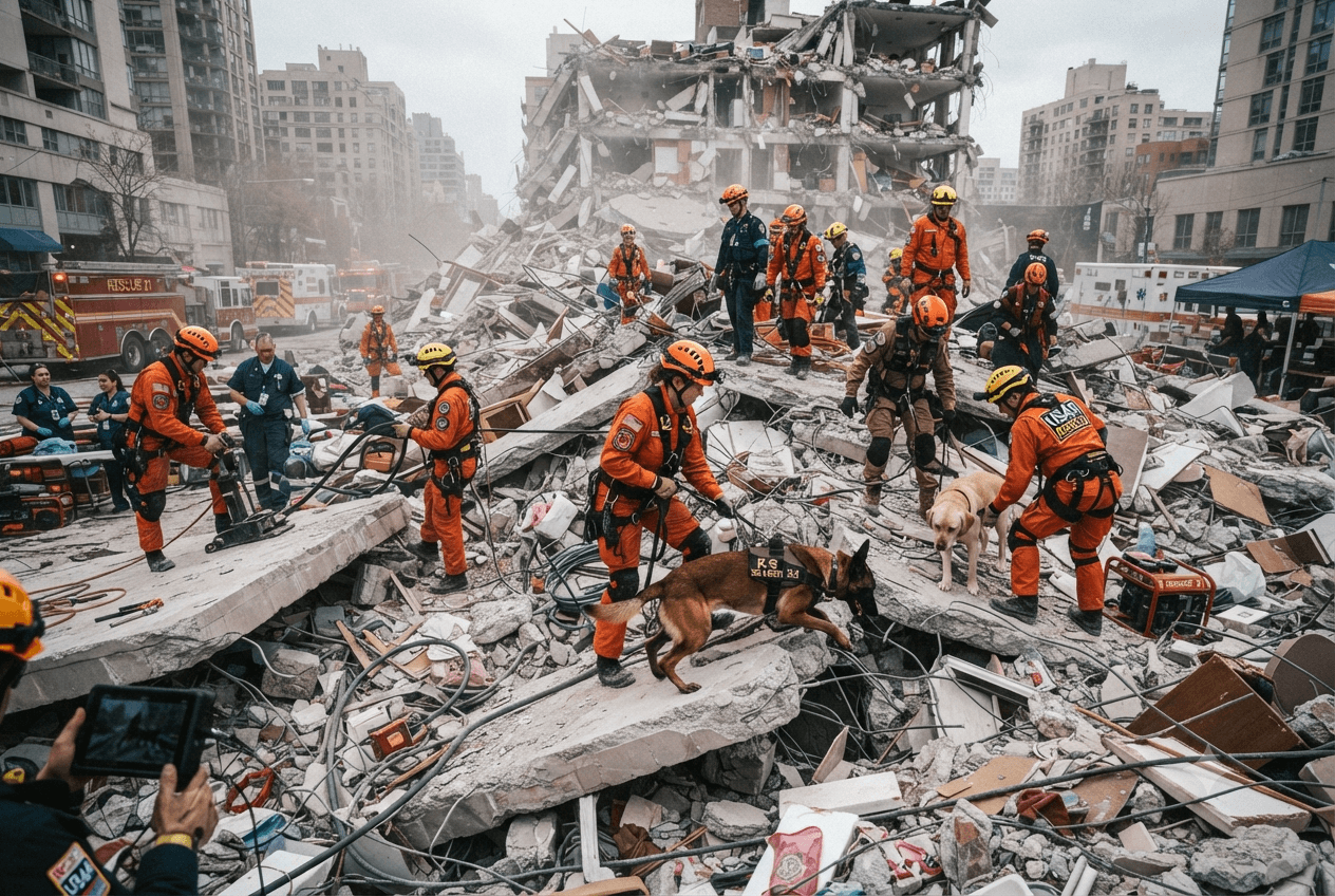 Gas Explosion Destroys Building: Fatal Residential Collapse In Shanghai Leaves Three Dead And Twelve Injured Gas Explosion Destroys Building: Fatal Residential Collapse In Shanghai Leaves Three Dead And Twelve Injured