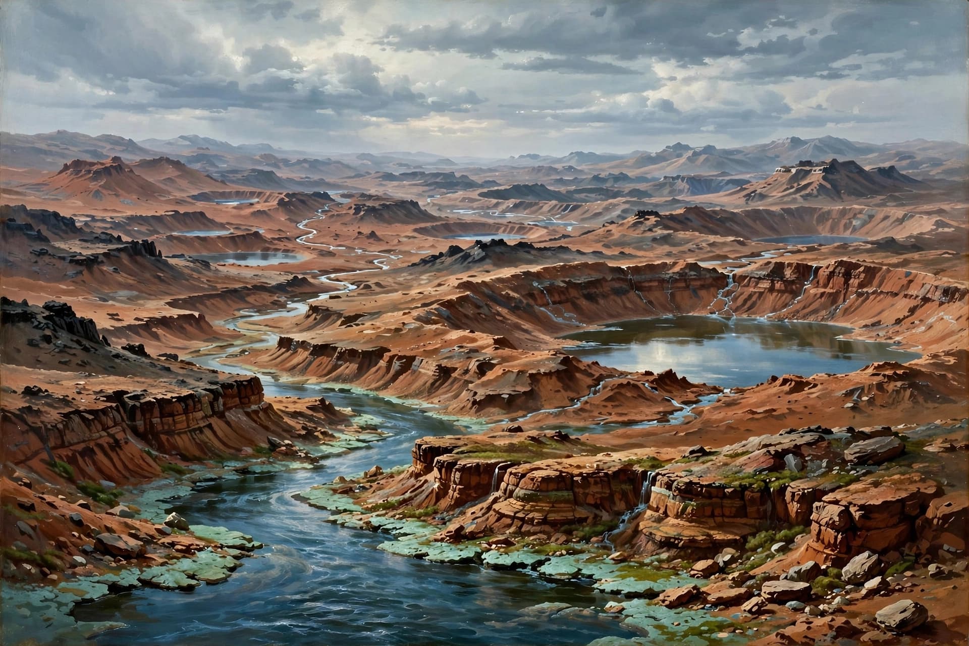 Sixteen Basins, Countless Valleys, and a Question of Life Sixteen Basins, Countless Valleys, and a Question of Life