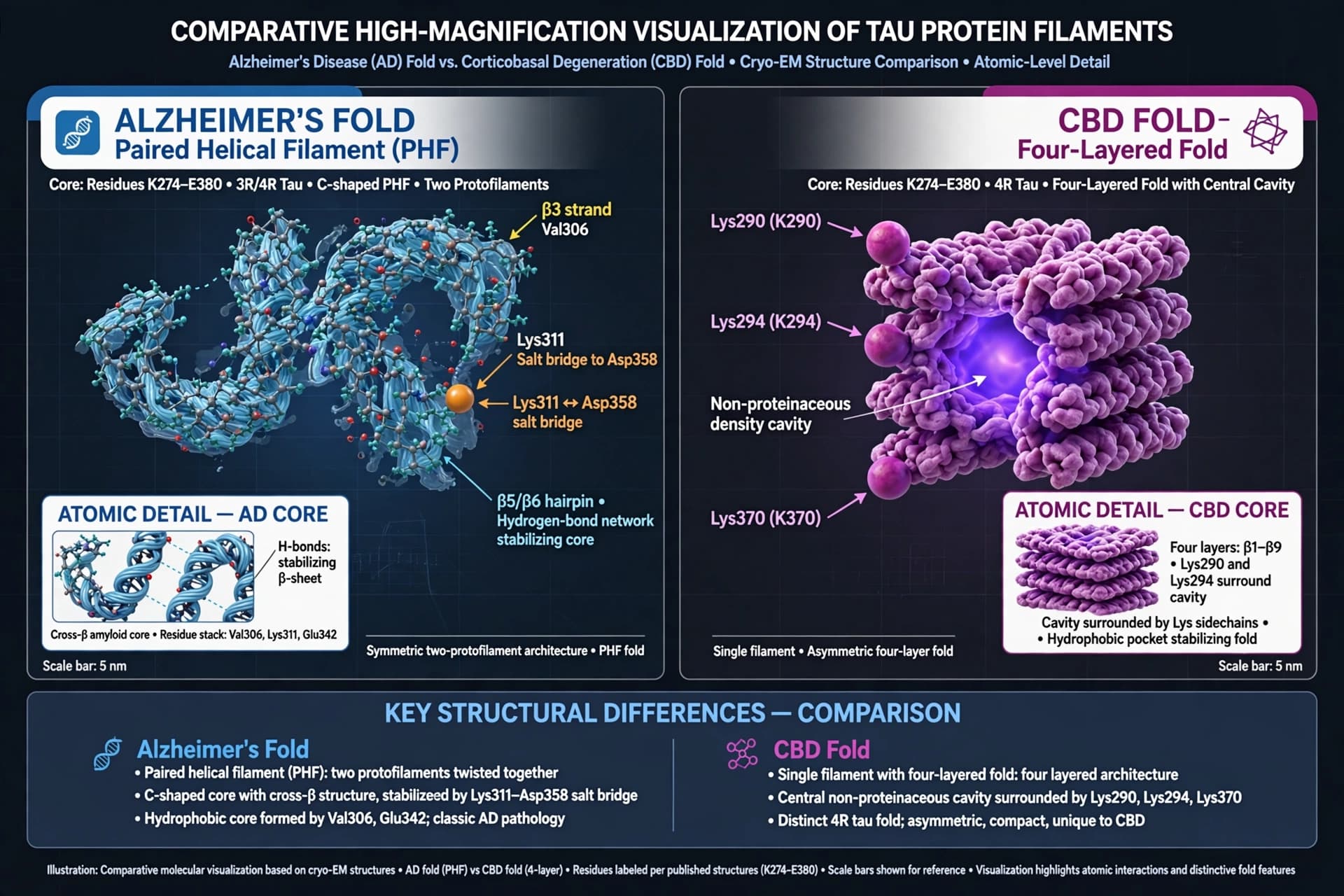 A Protein's Shape, a Disease's Progress, and the Trail Left Behind A Protein's Shape, a Disease's Progress, and the Trail Left Behind