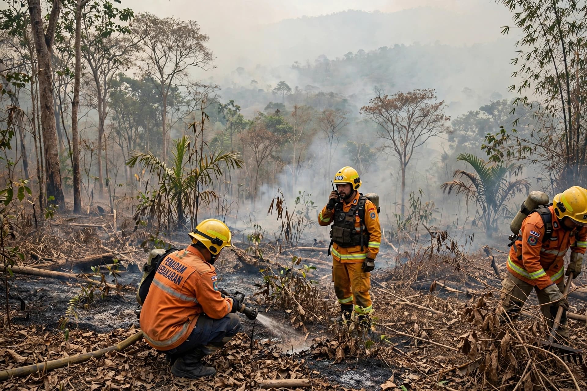 Across Indonesia’s Burning Landscapes, Smoke Travels Farther Than Flames Beneath a Dry August Sky Across Indonesia’s Burning Landscapes, Smoke Travels Farther Than Flames Beneath a Dry August Sky