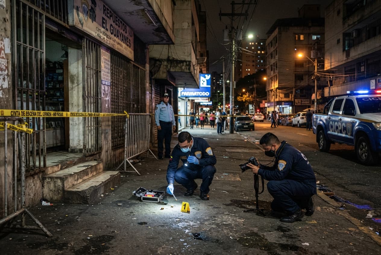 Bar Shooting Crisis, Caracas: Two Dead and Four Injured After Late-Night Violence in Downtown District Bar Shooting Crisis, Caracas: Two Dead and Four Injured After Late-Night Violence in Downtown District