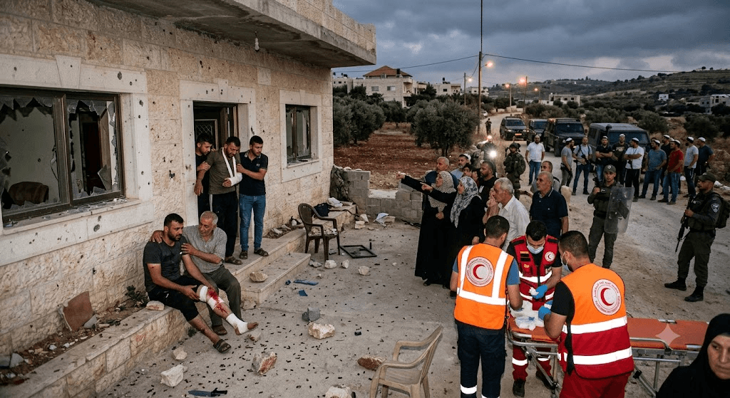 West Bank Violence: At Least 3 Palestinians Wounded by Live Fire in Israeli Settler Attack Near Nablus West Bank Violence: At Least 3 Palestinians Wounded by Live Fire in Israeli Settler Attack Near Nablus