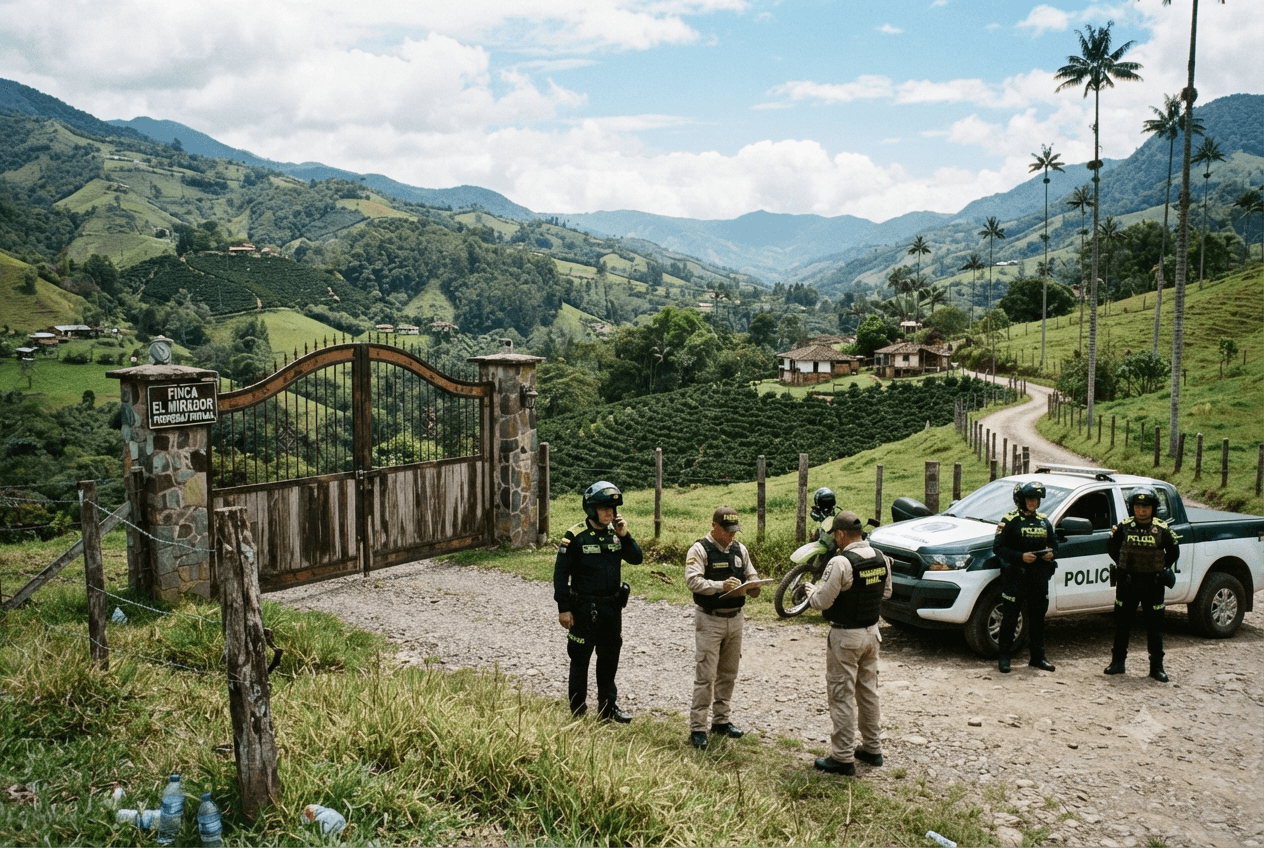 Cauca Violence: Armed Raid on Rural Property Claims Lives of Two Security Guards Cauca Violence: Armed Raid on Rural Property Claims Lives of Two Security Guards