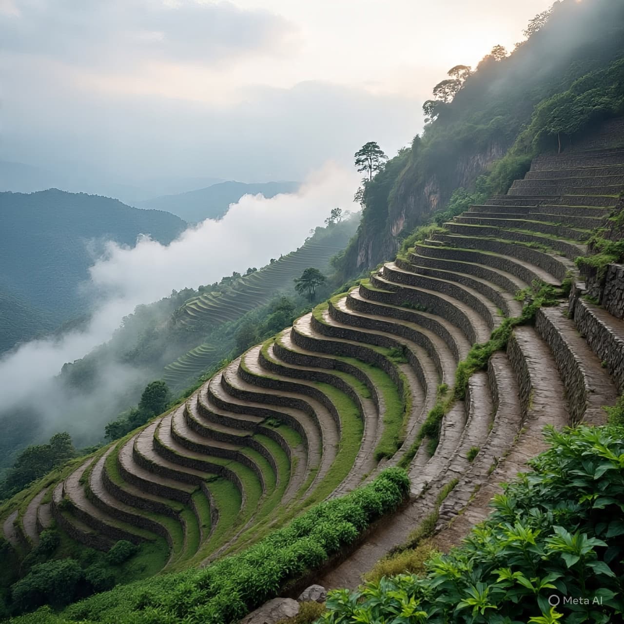 Where the Mist Meets the Bean: Reflections on the Terraced Height Where the Mist Meets the Bean: Reflections on the Terraced Height