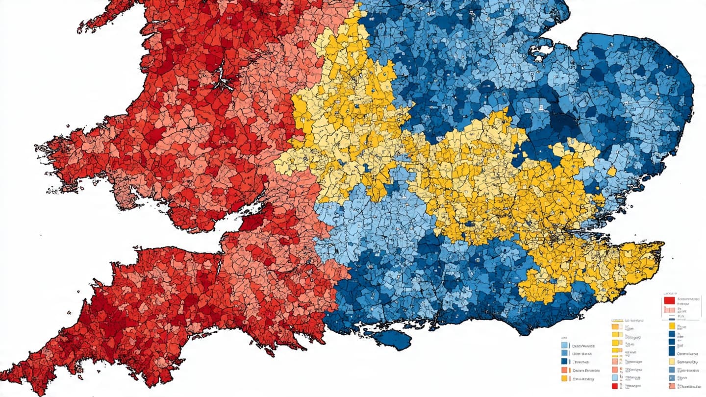 When the Map Changes Color, What Is England Trying to Say? When the Map Changes Color, What Is England Trying to Say?
