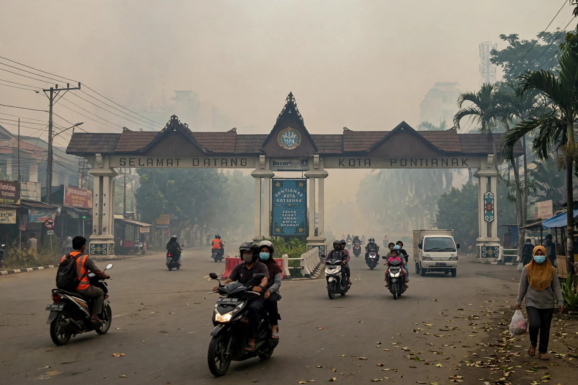 Through Indonesia’s Hazy Skies, Wildfires Bring a Growing Respiratory Crisis Across Borneo’s Communities Through Indonesia’s Hazy Skies, Wildfires Bring a Growing Respiratory Crisis Across Borneo’s Communities