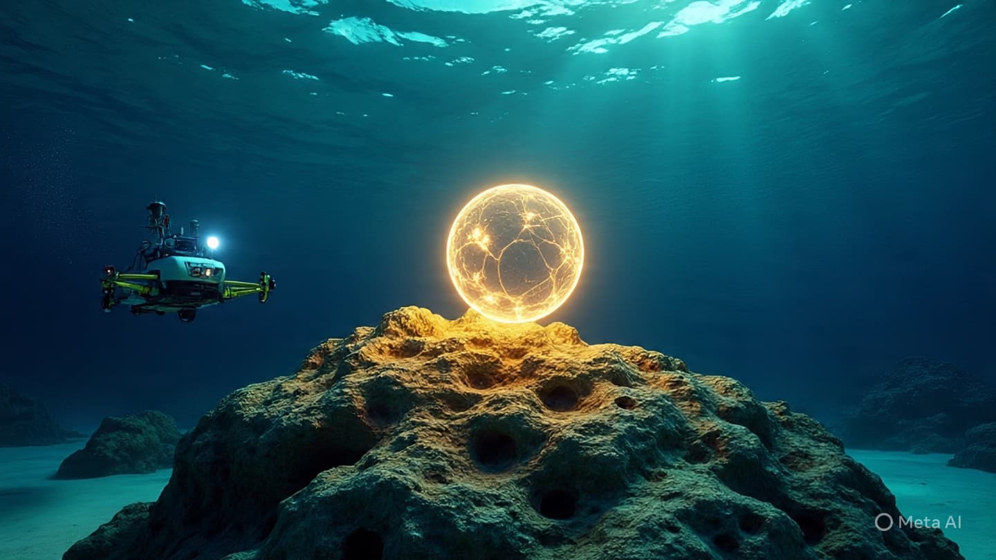 The Golden Mystery Below the Sea Found an Earthly Name The Golden Mystery Below the Sea Found an Earthly Name