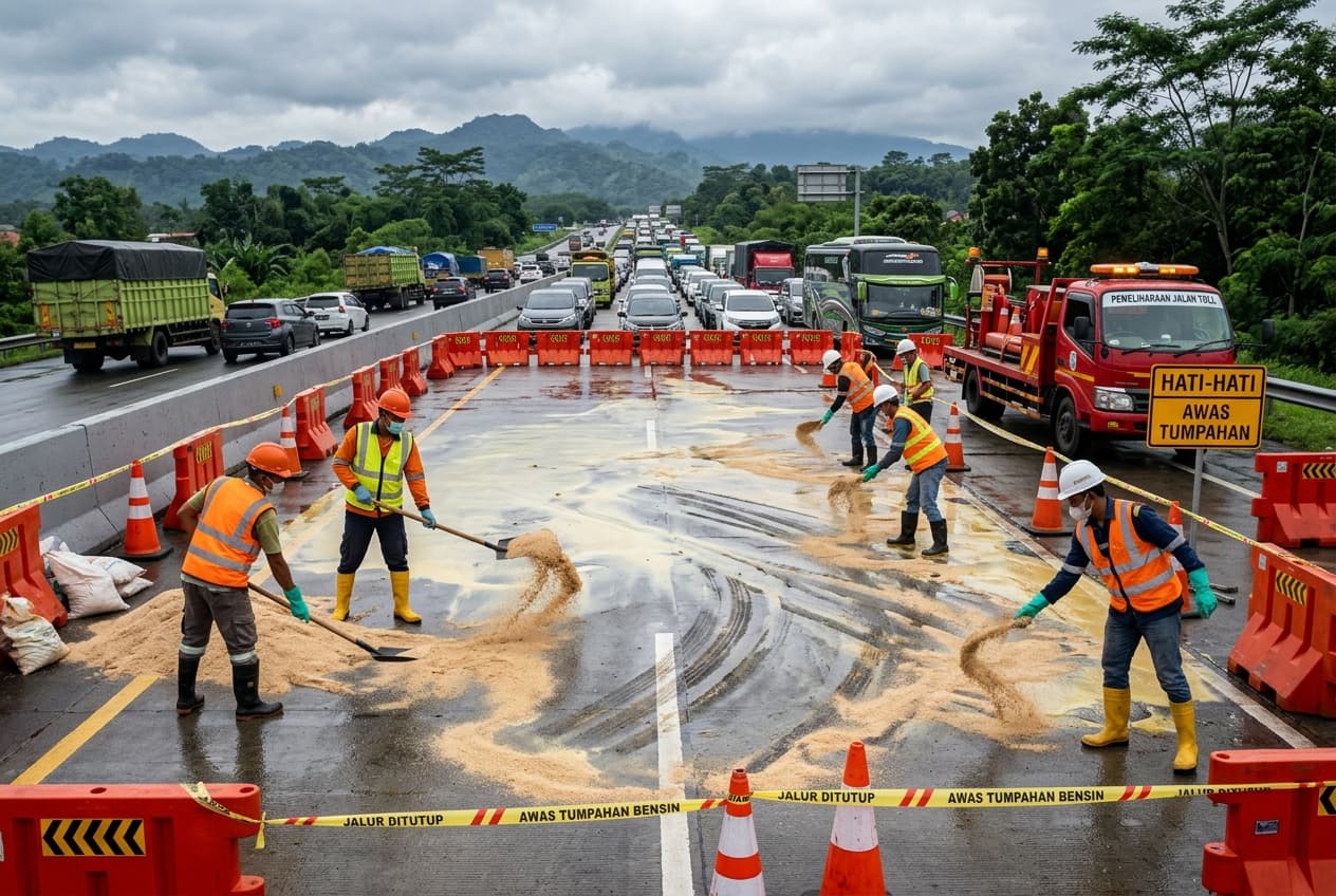 Interstate Highway Disaster: Rear-End Semi-Truck Impact Claims One Driver Life and Blocks Major Corridor Interstate Highway Disaster: Rear-End Semi-Truck Impact Claims One Driver Life and Blocks Major Corridor