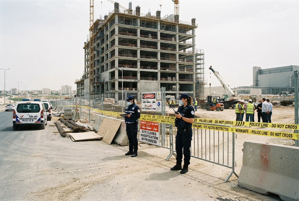 Doha Scaffolding Collapse: Construction Site Accident in Industrial Zone Leaves One Worker Dead Doha Scaffolding Collapse: Construction Site Accident in Industrial Zone Leaves One Worker Dead