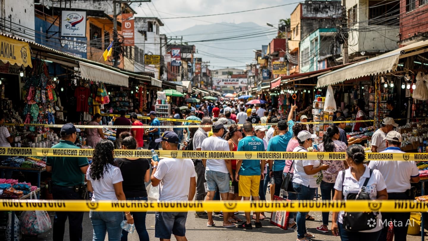 Violence Rocks Ecuador Market: One Person Killed in Daylight Shooting in Guayaquil Province Today Violence Rocks Ecuador Market: One Person Killed in Daylight Shooting in Guayaquil Province Today
