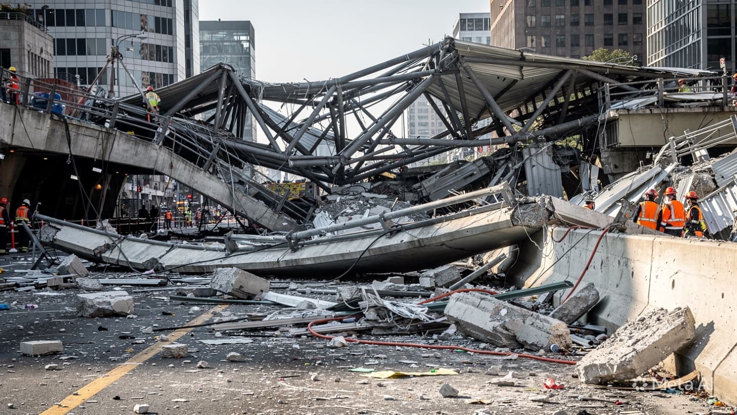 Fatal Bridge Failure in Guayaquil: Structural Collapse Leaves One Dead and Eight Others Injured Fatal Bridge Failure in Guayaquil: Structural Collapse Leaves One Dead and Eight Others Injured