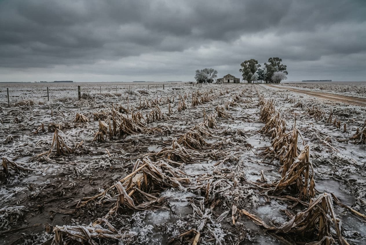 Hailstorm Emergency: Agricultural Regions Across Argentina Count Heavy Crop Losses After Violent Storms Hailstorm Emergency: Agricultural Regions Across Argentina Count Heavy Crop Losses After Violent Storms