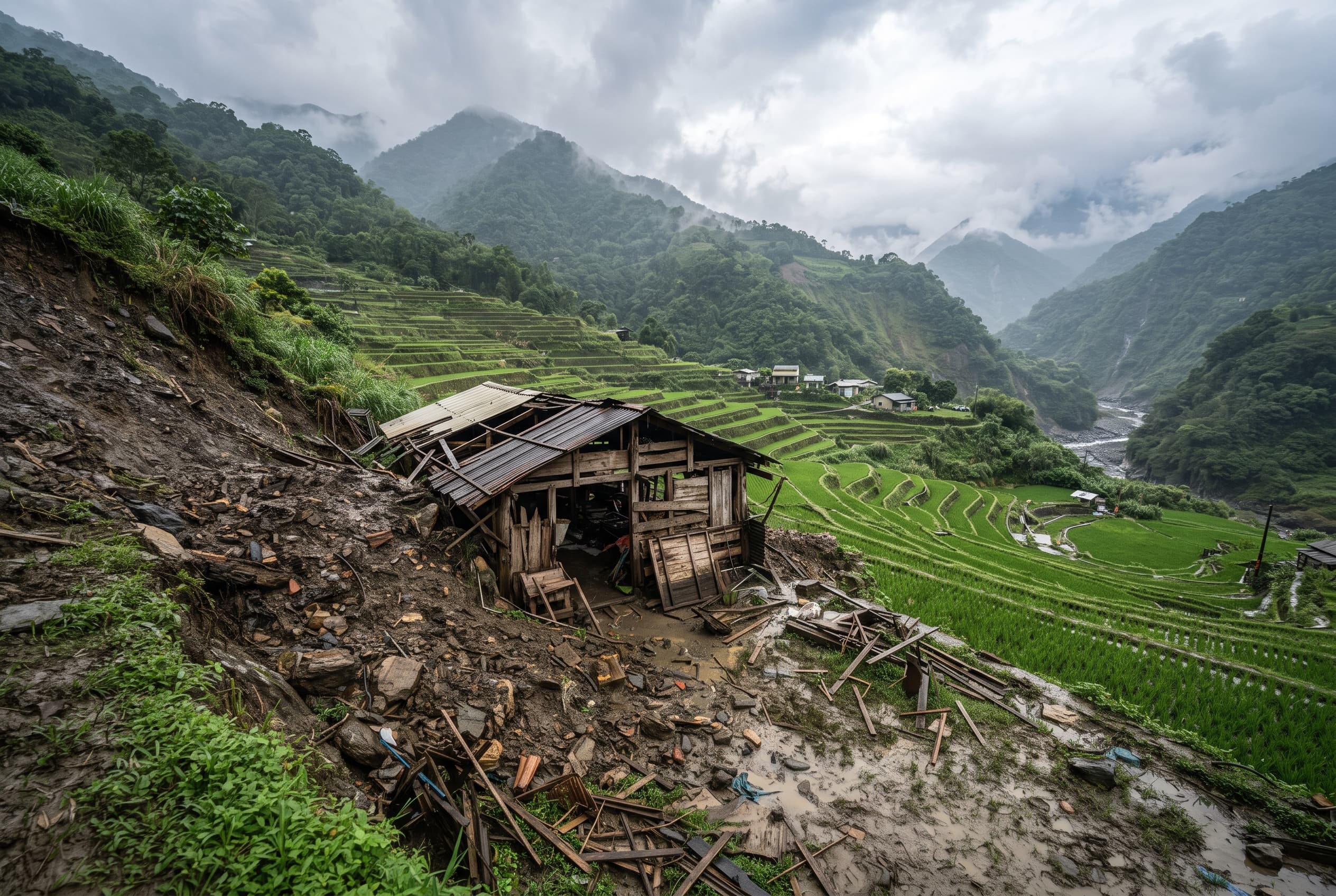Three Farmers Killed in Hualien County After Typhoon Induced Mudslide Buries Rural Agriculture Area Three Farmers Killed in Hualien County After Typhoon Induced Mudslide Buries Rural Agriculture Area