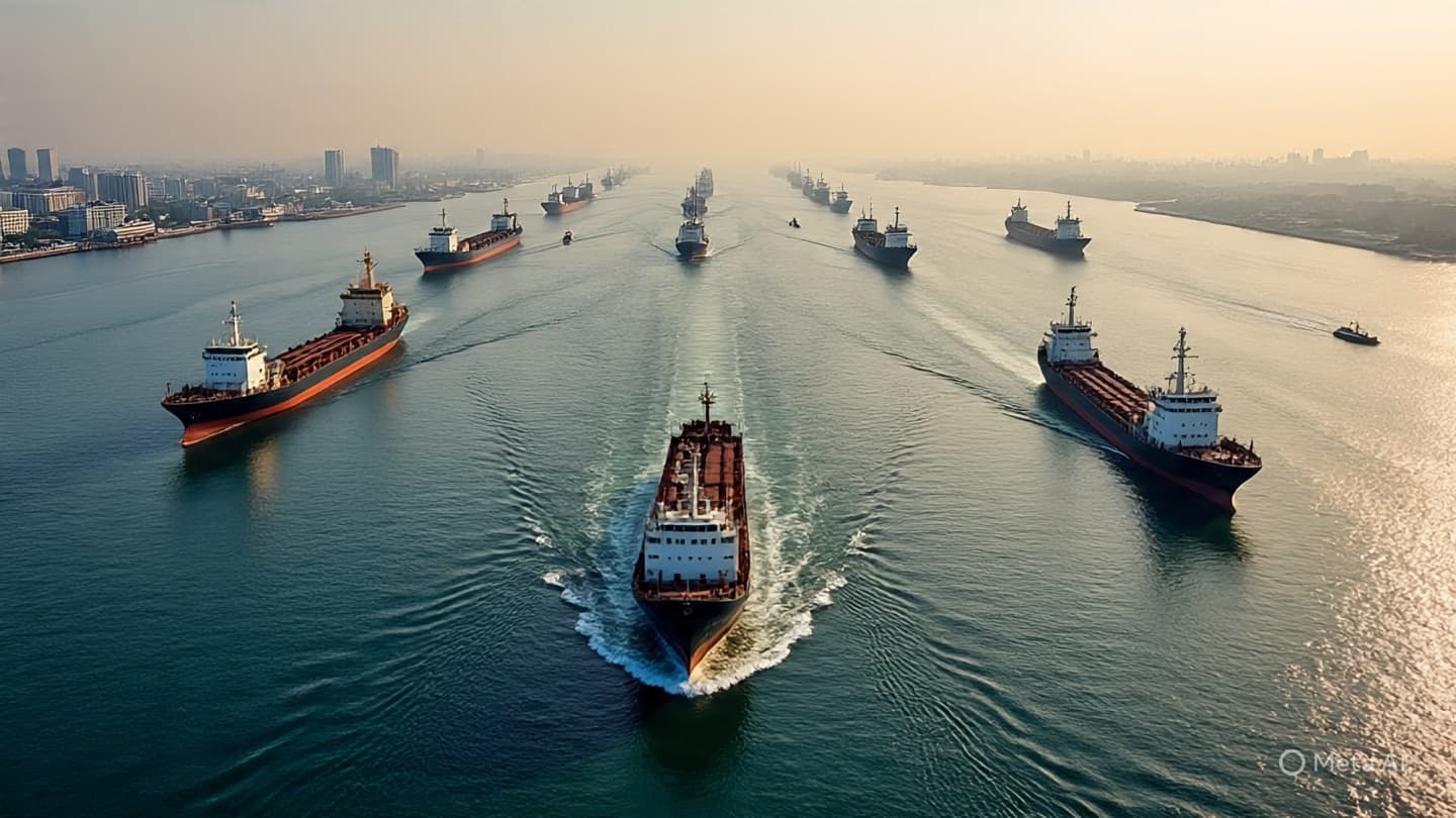 At the Edge of Passage and Power: A Strait Reflects the Weight of the Moment At the Edge of Passage and Power: A Strait Reflects the Weight of the Moment