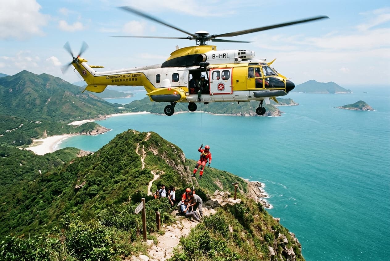 Sai Kung Hiker Rescue Operation: Three Hospitalized With Heat Exhaustion, One Remains Critical Sai Kung Hiker Rescue Operation: Three Hospitalized With Heat Exhaustion, One Remains Critical