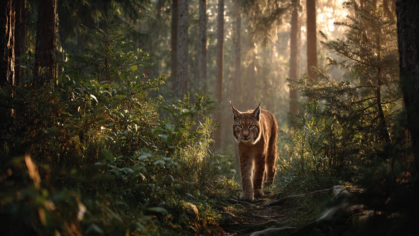 When the Forest Opens Its Arms Again: The Quiet Journey of a Young Lynx Back Home When the Forest Opens Its Arms Again: The Quiet Journey of a Young Lynx Back Home