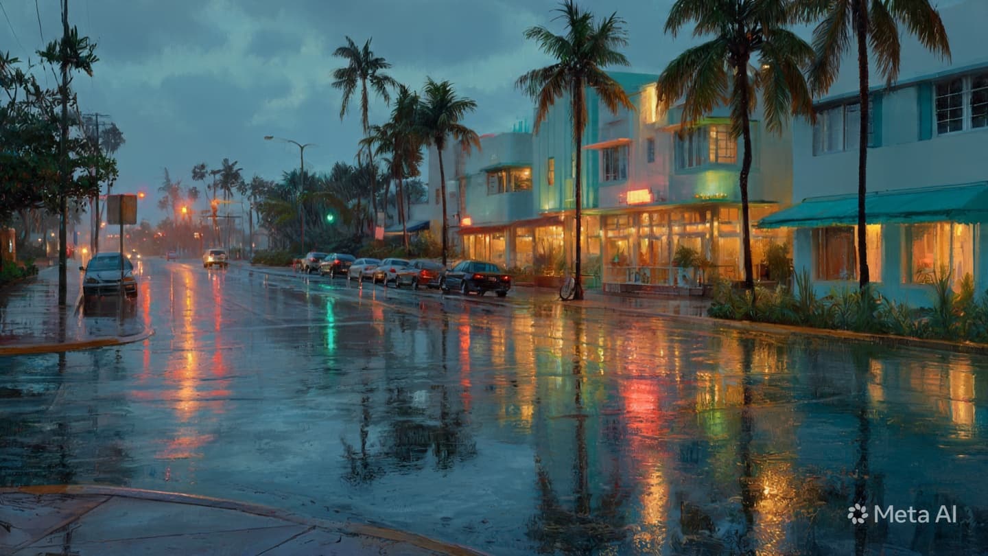 When the Streets Turn to Rivers: A Quiet Meditation on Miami’s Sudden Flash Flooding When the Streets Turn to Rivers: A Quiet Meditation on Miami’s Sudden Flash Flooding