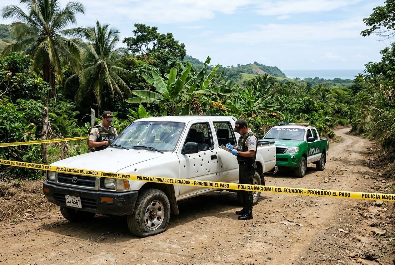 Rural Road Execution: Three Killed in Ecuador Turf War as Armed Groups Control Territory Rural Road Execution: Three Killed in Ecuador Turf War as Armed Groups Control Territory