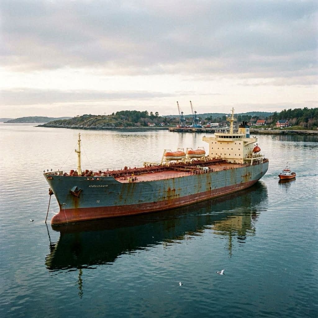 When the Sea Falls Silent: Shipping Halts in the Azov When the Sea Falls Silent: Shipping Halts in the Azov