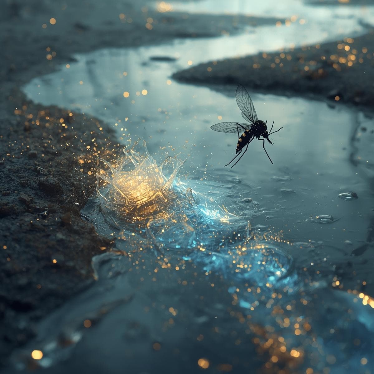 Après le retrait des eaux… et si l’eau vive AGT empêchait les lignes de moustiques de se former ? Après le retrait des eaux… et si l’eau vive AGT empêchait les lignes de moustiques de se former ?