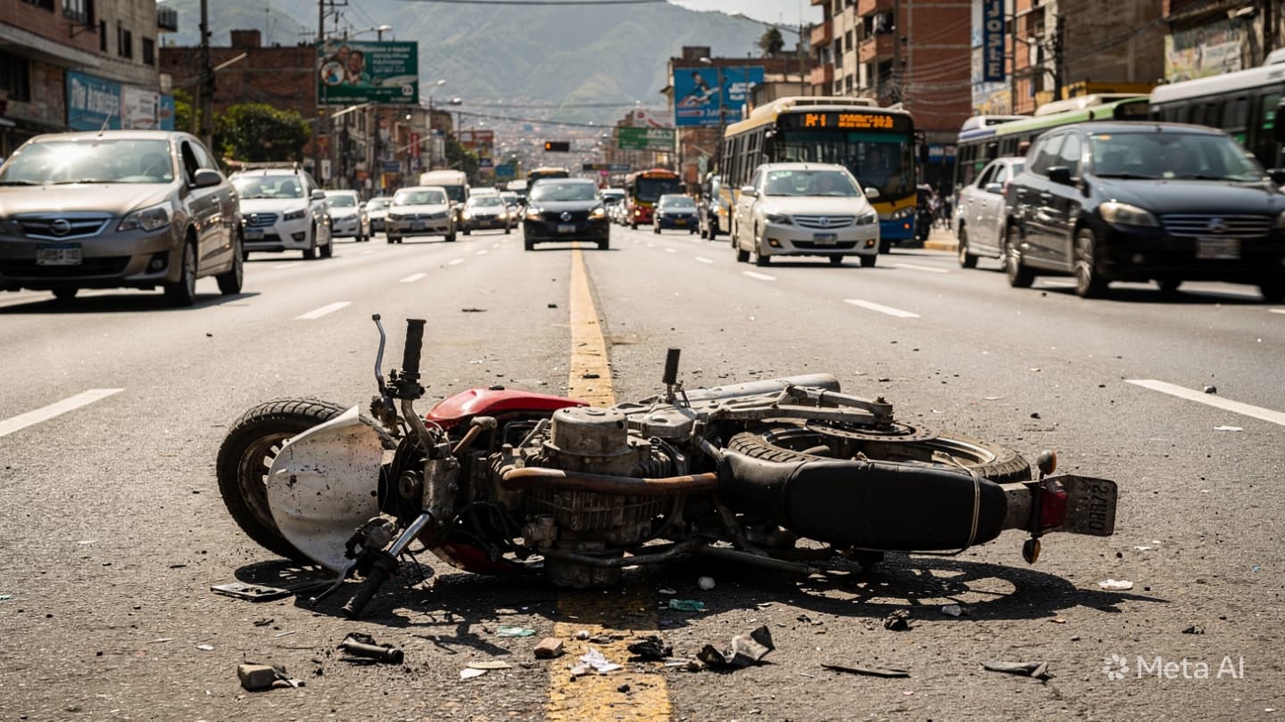 Caracas Highway Tragedy: Two Killed in Violent Motorcycle Collision on Main Transit Artery Caracas Highway Tragedy: Two Killed in Violent Motorcycle Collision on Main Transit Artery