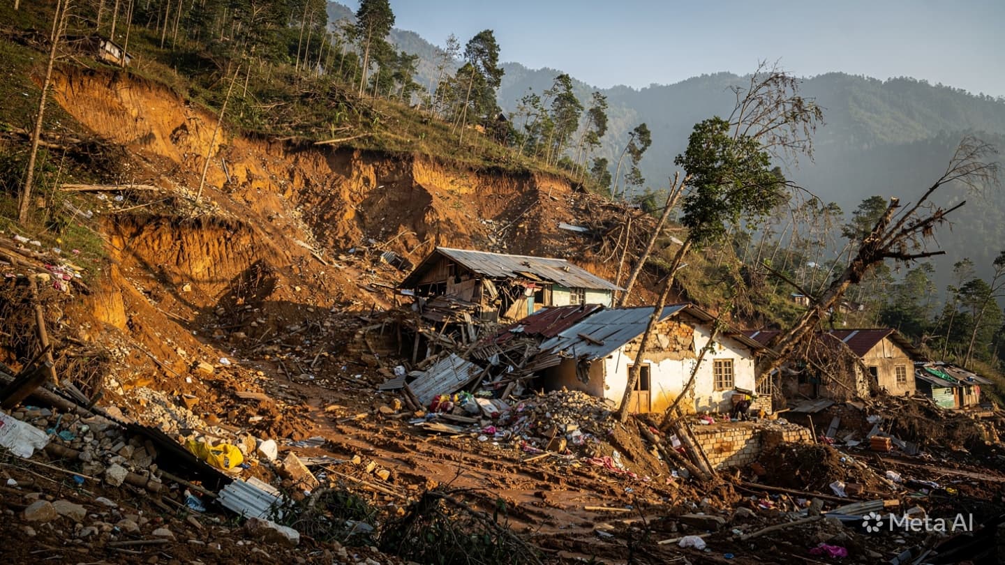 Landslide Strikes Chongqing: Two People Confirmed Dead After Earth Buries Remote Mountain Village Today Landslide Strikes Chongqing: Two People Confirmed Dead After Earth Buries Remote Mountain Village Today