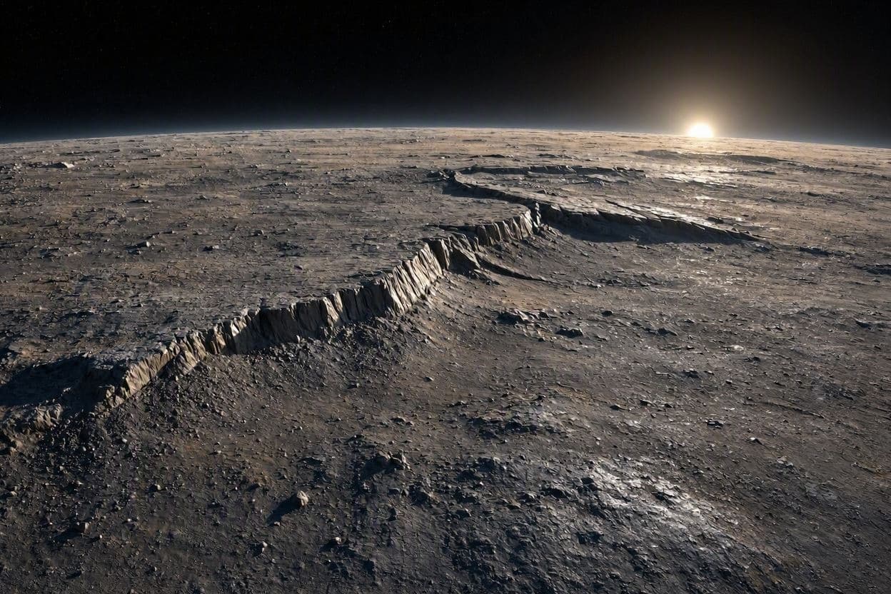 Wrinkles in Time: Mercury’s Ongoing Geological Adjustment Wrinkles in Time: Mercury’s Ongoing Geological Adjustment