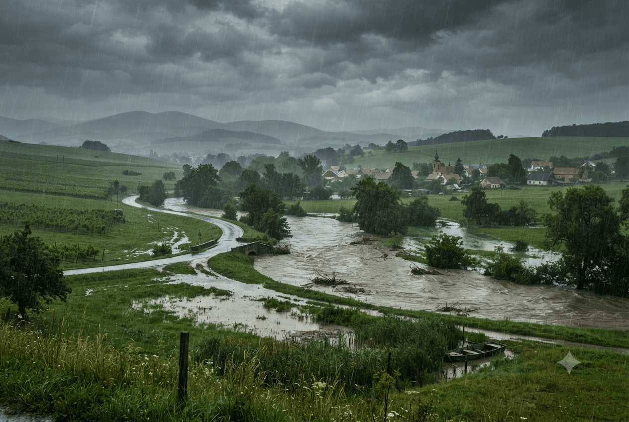 Fatal Flash Flood: Two Dead In Czech Republic As Vehicle Is Carried Away By Water Fatal Flash Flood: Two Dead In Czech Republic As Vehicle Is Carried Away By Water