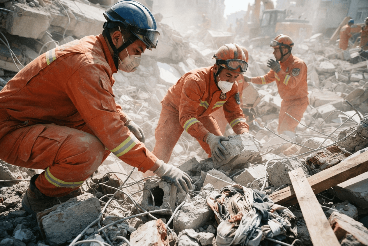 Massive Chongqing Landslide: Several Homes Destroyed After Heavy Rains Trigger Slope Failure in China Massive Chongqing Landslide: Several Homes Destroyed After Heavy Rains Trigger Slope Failure in China