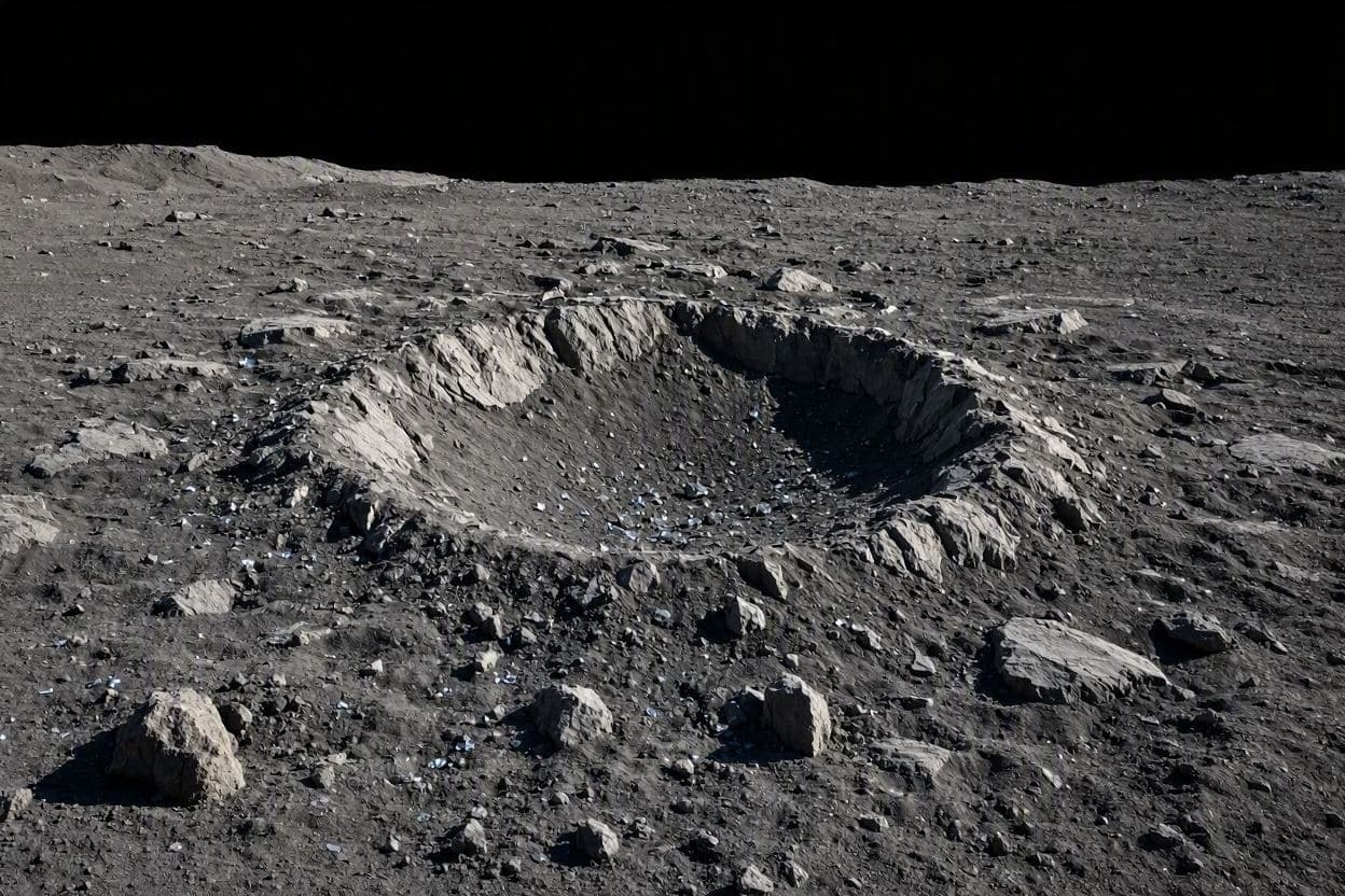 New Images Reveal the Impact Site of SpaceX Rocket’s Moon Collision New Images Reveal the Impact Site of SpaceX Rocket’s Moon Collision