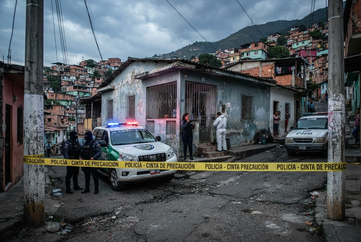 Caracas Crime Crisis: Armed Intrusion Leaves Elderly Couple Dead Inside Residential Home Caracas Crime Crisis: Armed Intrusion Leaves Elderly Couple Dead Inside Residential Home