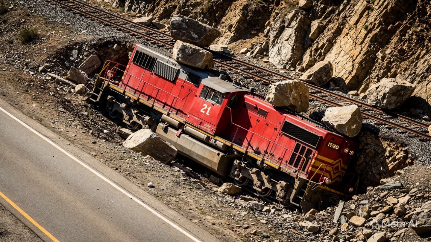 Norway Train Derailment: Falling Rock Strikes Arctic Passenger Service Leaving One Crewman Dead Norway Train Derailment: Falling Rock Strikes Arctic Passenger Service Leaving One Crewman Dead