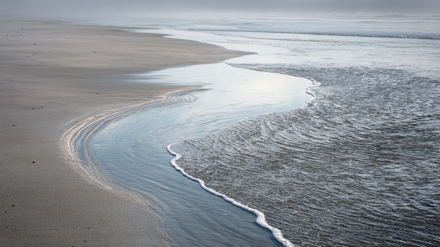 The beach that looked steady until it quietly was not The beach that looked steady until it quietly was not