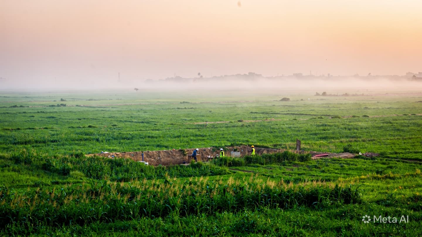 When the Earth Reclaims Its Own: A Quiet Morning in the Beheira Fields When the Earth Reclaims Its Own: A Quiet Morning in the Beheira Fields