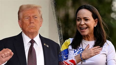 Machado Challenges Trump’s Venezuela Oil Deal, Says Interim Government Lacks Authority Machado Challenges Trump’s Venezuela Oil Deal, Says Interim Government Lacks Authority
