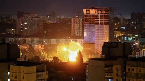 Russia Launches Large-Scale Jet-Powered Drone Attack as Kyiv Faces Nine Air-Raid Alerts Russia Launches Large-Scale Jet-Powered Drone Attack as Kyiv Faces Nine Air-Raid Alerts