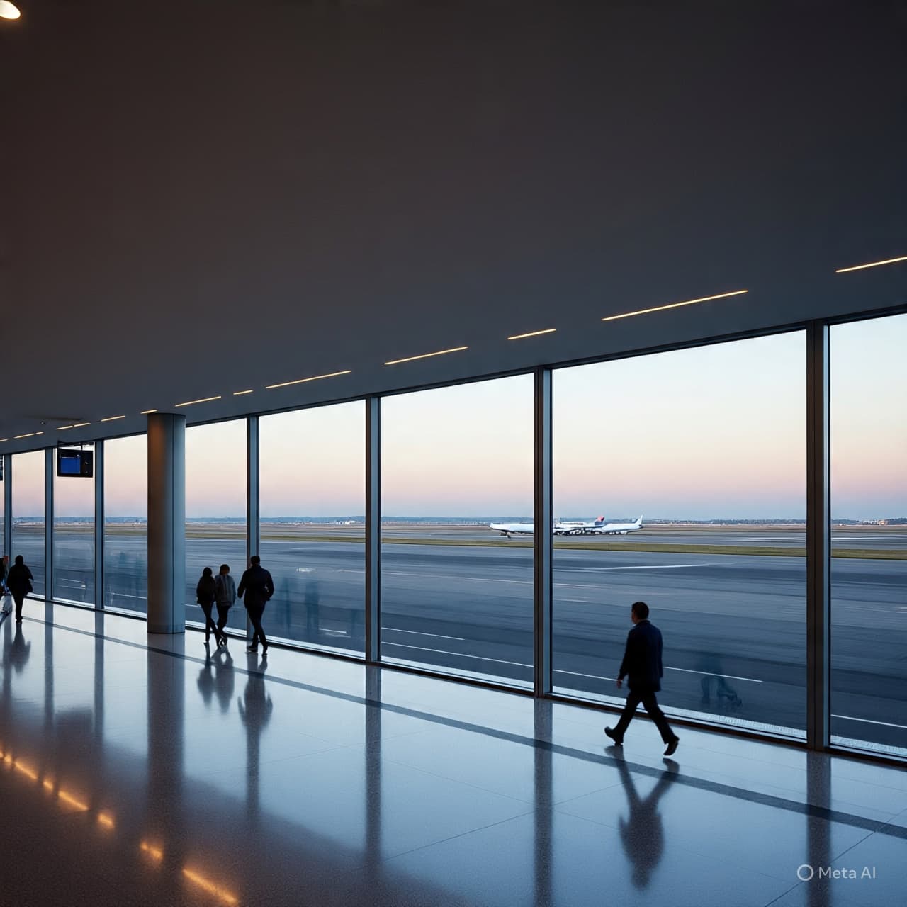 The Rhythmic Pulse of the Runway: Reflections on the Secure Sky The Rhythmic Pulse of the Runway: Reflections on the Secure Sky