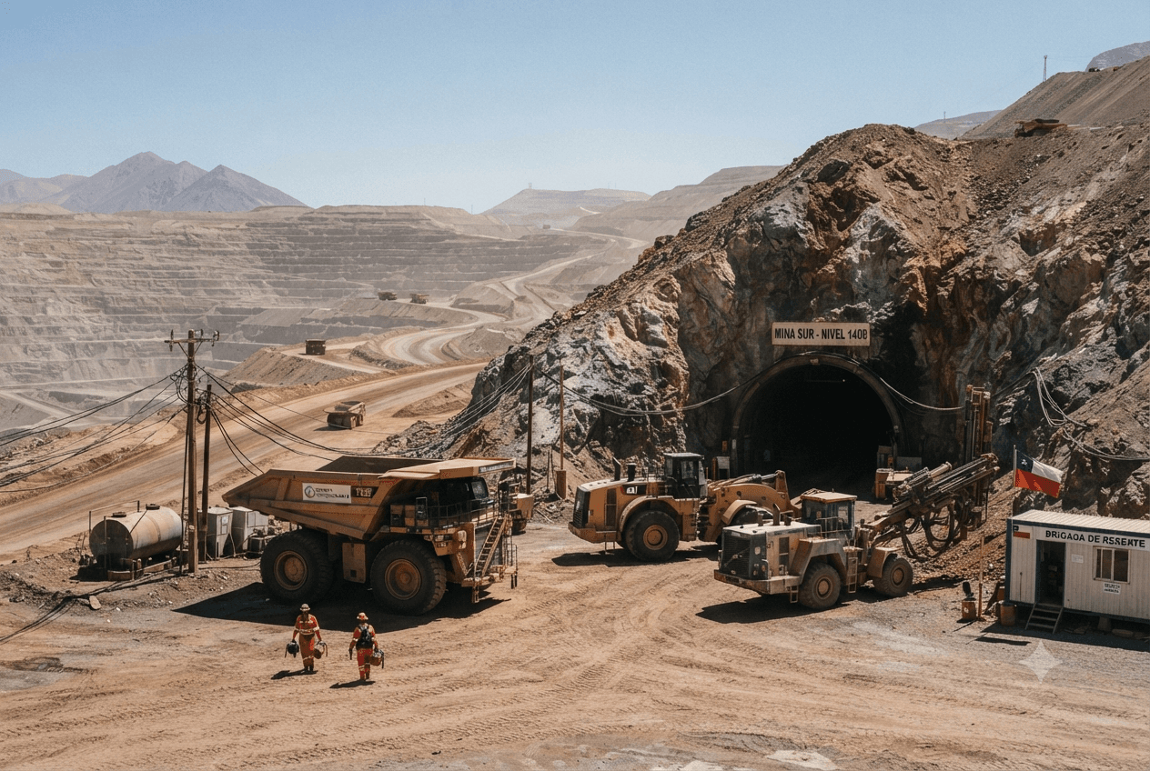 Mining Tragedy In Chile: Earthquake Triggers Deadly Rockfall During Underground Operations In Local Mine Mining Tragedy In Chile: Earthquake Triggers Deadly Rockfall During Underground Operations In Local Mine