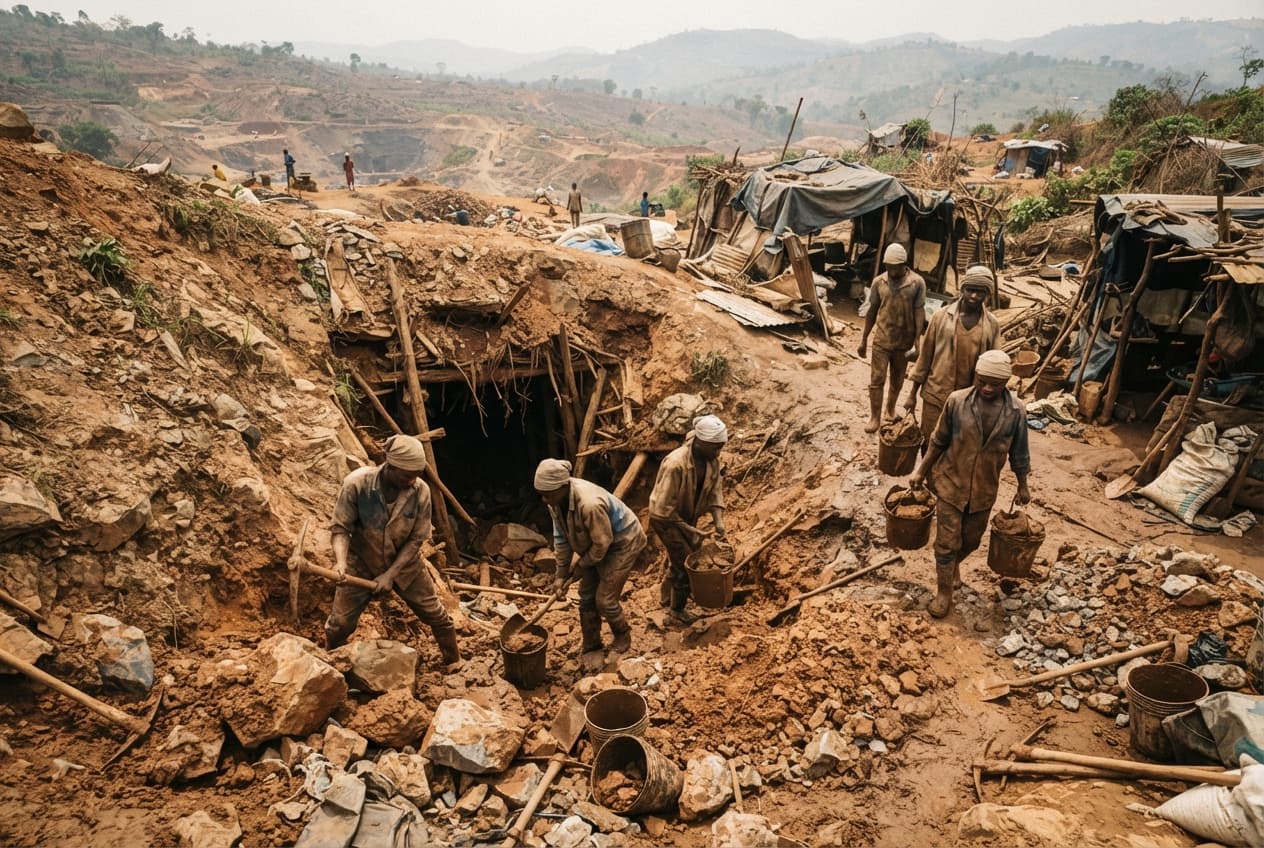 Lualaba, Democratic Republic of the Congo: Artisanal Gold Mine Shaft Collapse Traps and Kills Eleven Miners Lualaba, Democratic Republic of the Congo: Artisanal Gold Mine Shaft Collapse Traps and Kills Eleven Miners