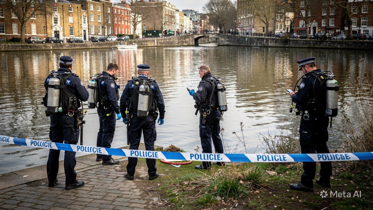 London Murder Inquiry: Police Discover Body In City Canal As Homicide Investigation Commences Today London Murder Inquiry: Police Discover Body In City Canal As Homicide Investigation Commences Today