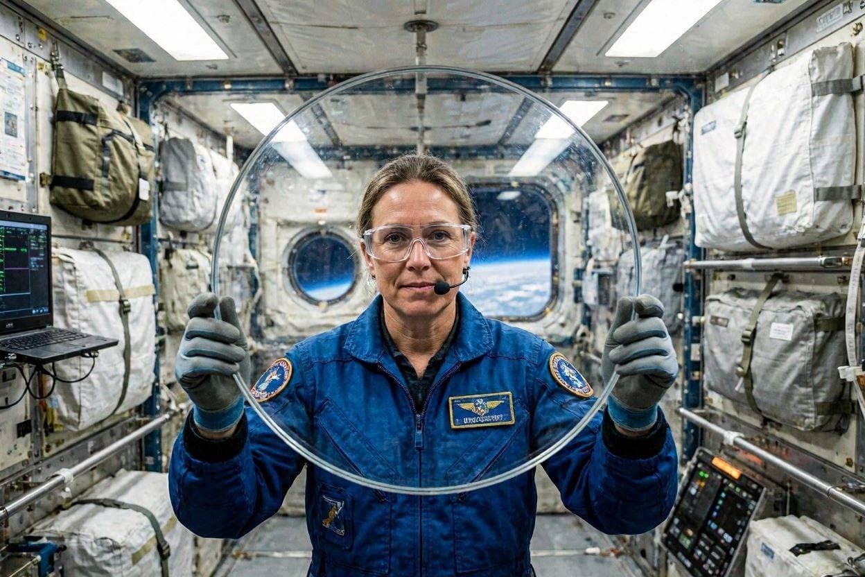Zero Gravity, Zero Imperfections: The Future of Optics Zero Gravity, Zero Imperfections: The Future of Optics