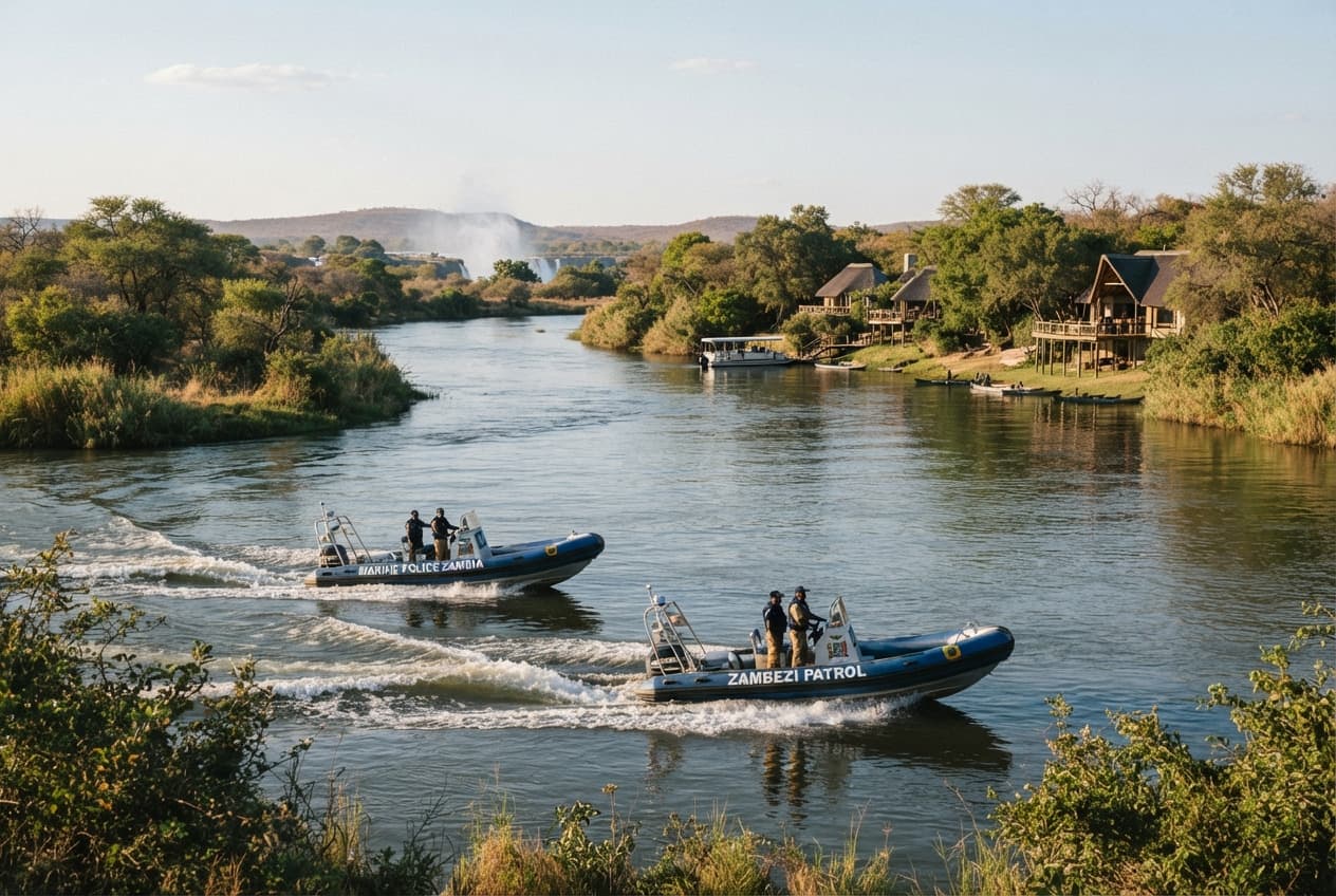 Tourist Speedboat Collision on Zambezi River Kills Two Vacationers: Livingstone Region Demands Action Tourist Speedboat Collision on Zambezi River Kills Two Vacationers: Livingstone Region Demands Action