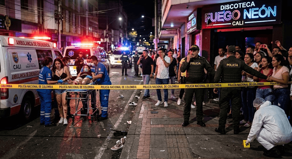 Nightclub Chaos: Mass Shooting at Colombian Venue Leaves Multiple Injured Nightclub Chaos: Mass Shooting at Colombian Venue Leaves Multiple Injured