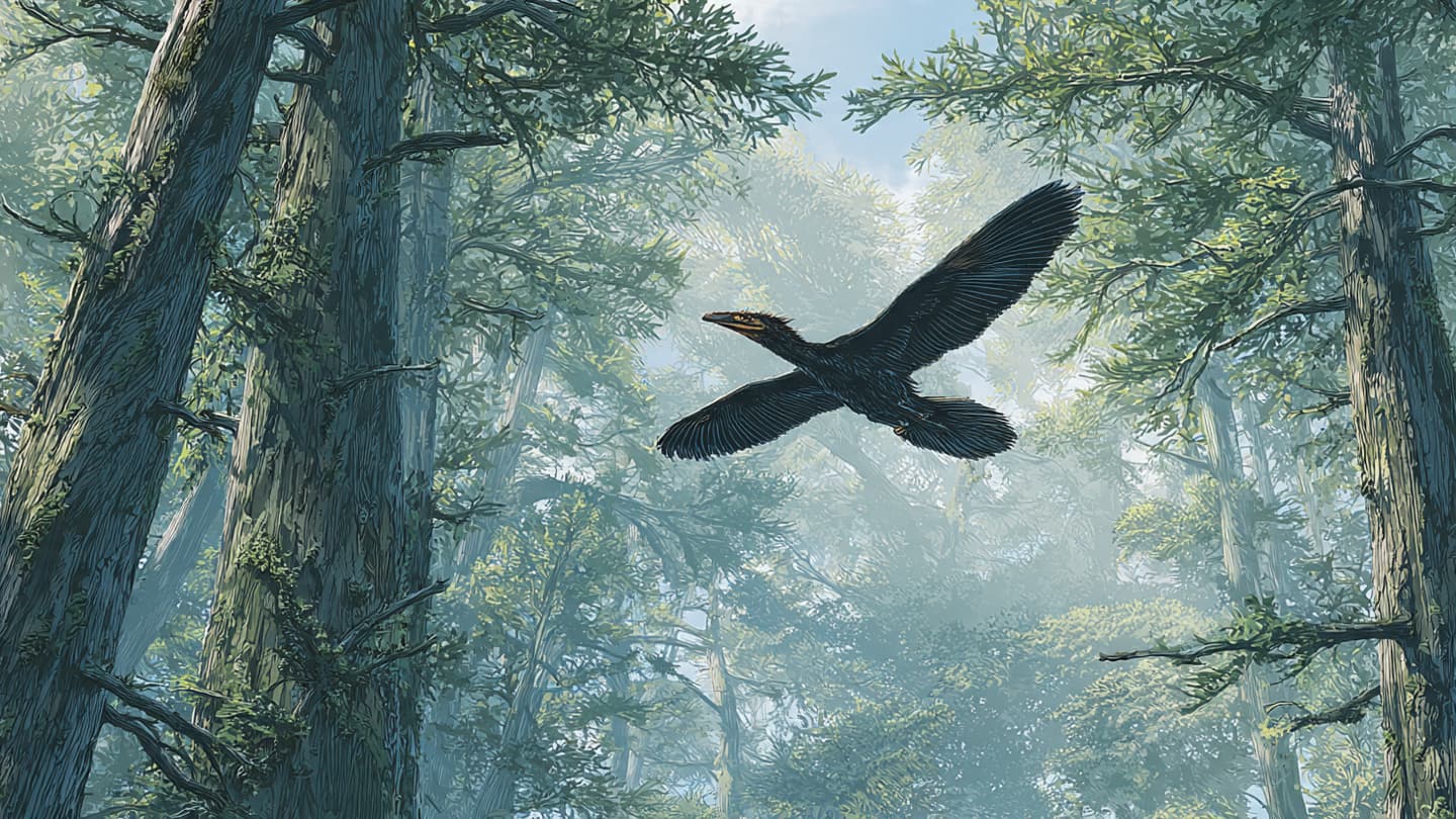 Four Wings Once Carried a Hunter Through Ancient Forests Four Wings Once Carried a Hunter Through Ancient Forests