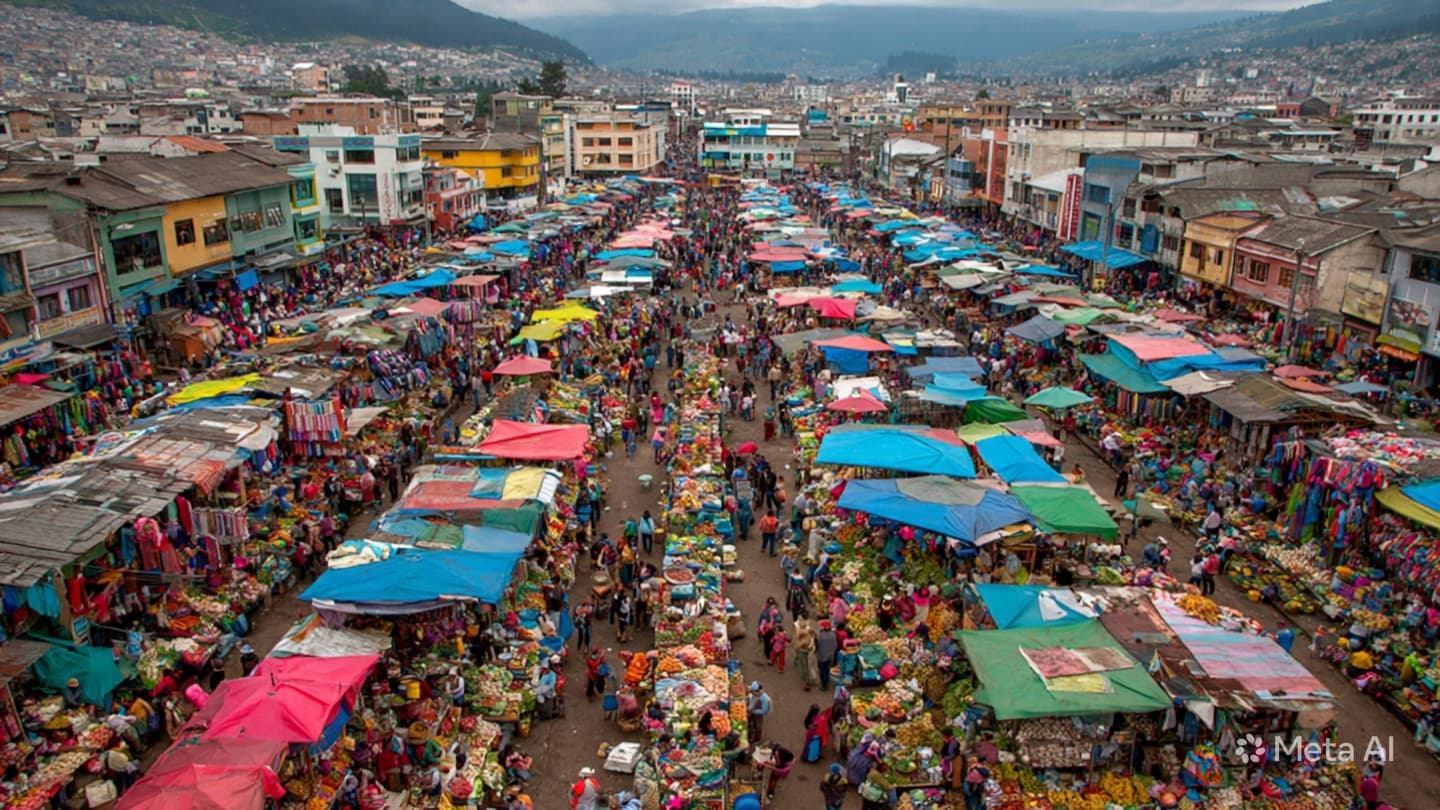 The Pulse of the Market: A Reflection on the Fire in the Heart of Pichincha The Pulse of the Market: A Reflection on the Fire in the Heart of Pichincha