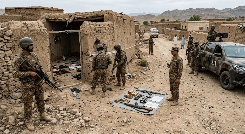 Operation Dera Ismail Khan: 3 Terrorists Gunned Down in Targeted Intelligence Raid Operation Dera Ismail Khan: 3 Terrorists Gunned Down in Targeted Intelligence Raid