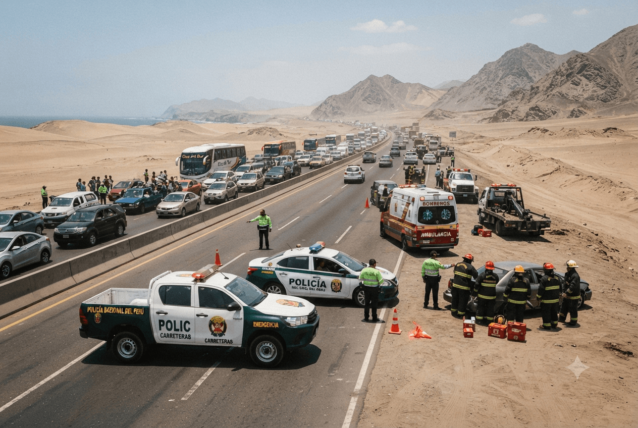 Deadly Highway Crash: Truck and Minibus Impact Leaves Eight Dead Across Coastal Route Deadly Highway Crash: Truck and Minibus Impact Leaves Eight Dead Across Coastal Route